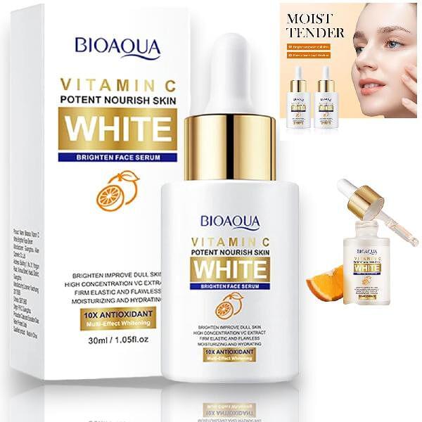 SERUM FACIAL BIOAQUA VITAMINA C WHITE X 30ML