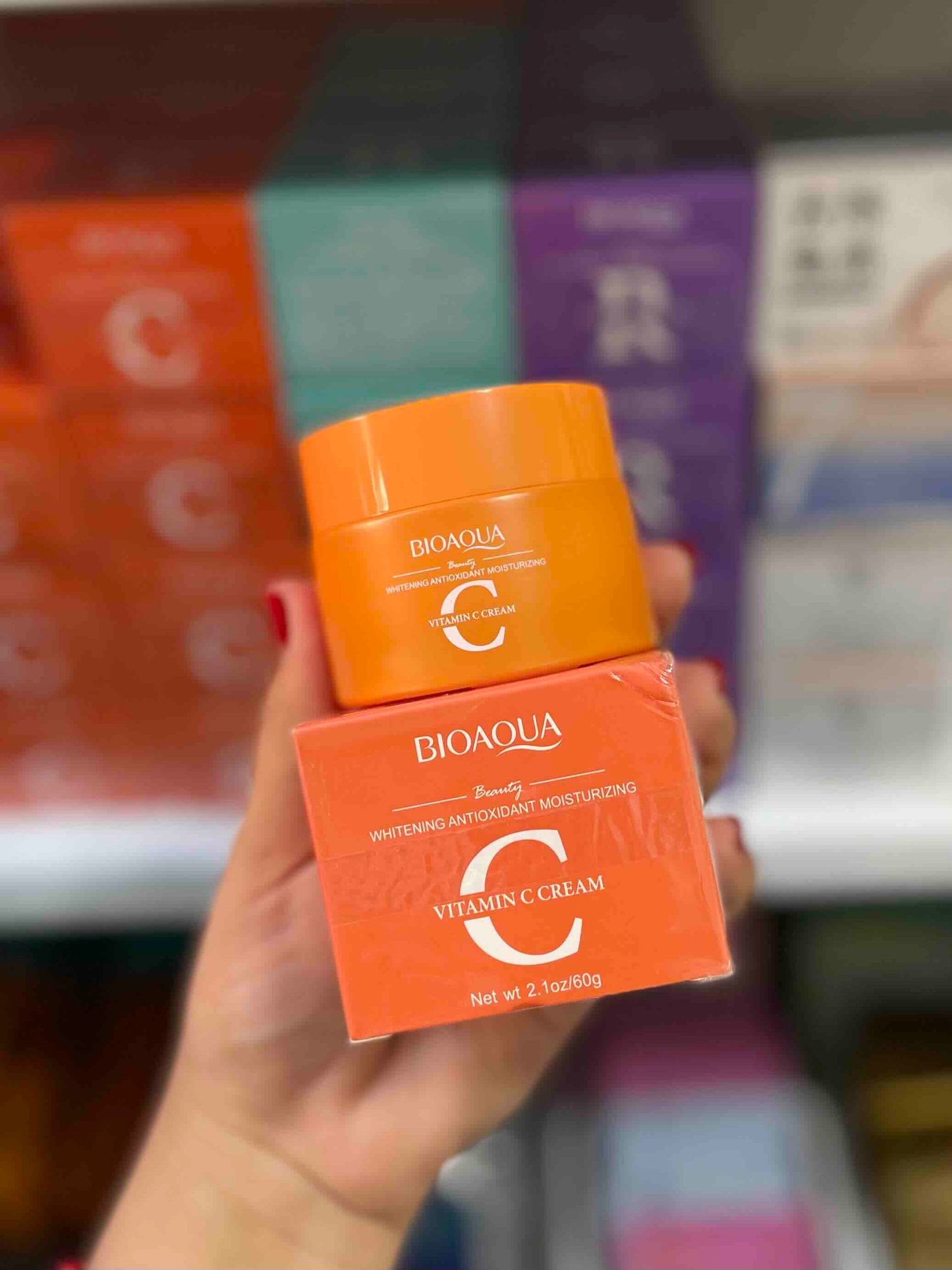 CREMA HIDRATANTE DE VITAMINA C.