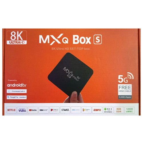 TV BOX MXQ BOX 5G 8K ULTRA HD